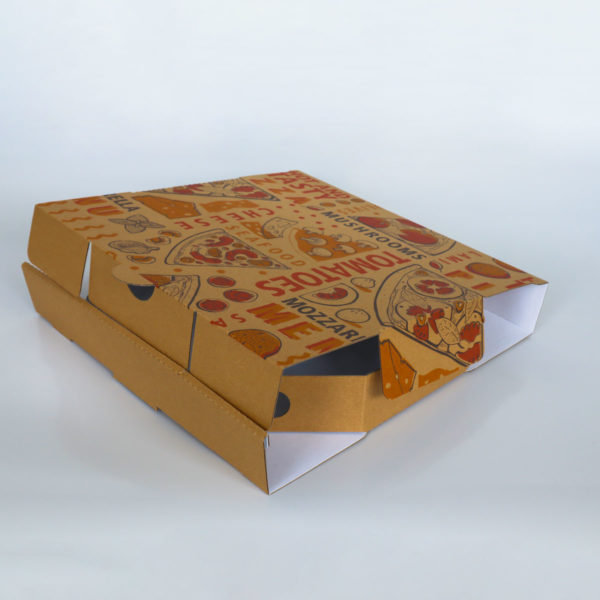 pizza box size L 3 layer