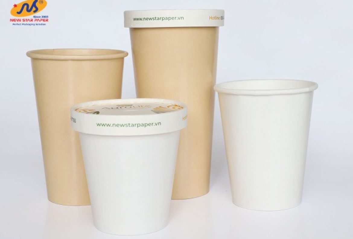 Raw materials for the production of paper cups